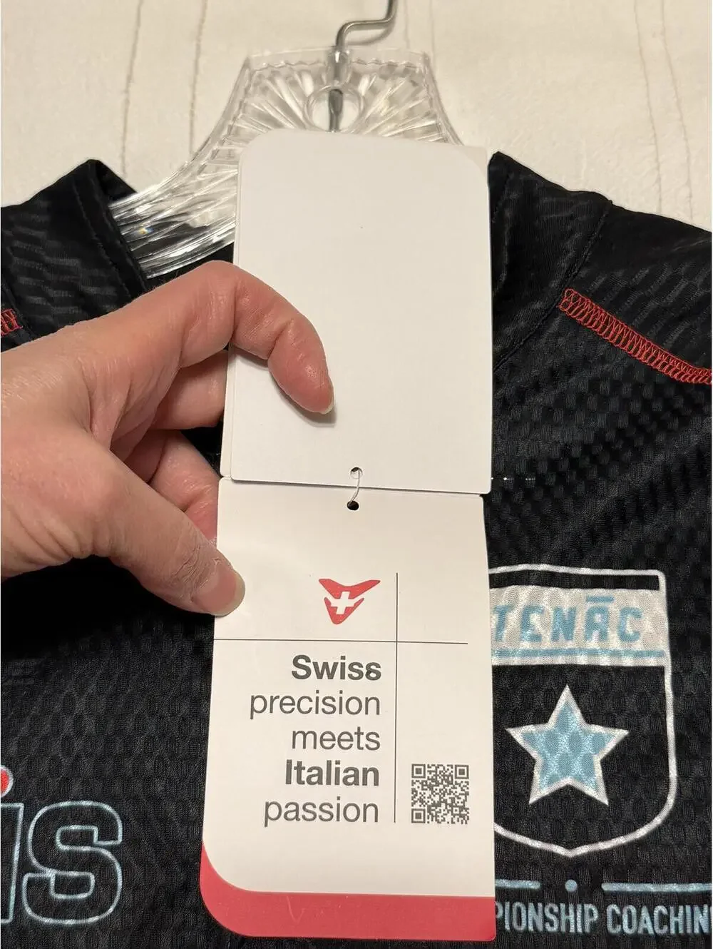 NWT Cuore Silver Race Cycling Jersey | CZ Racing / Construction Zone | Size XL - Picture 5 of 7